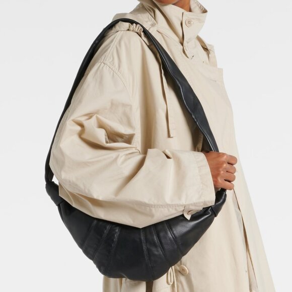 Lemaire Croissant Small leather shoulder bag - Picture 3 of 11
